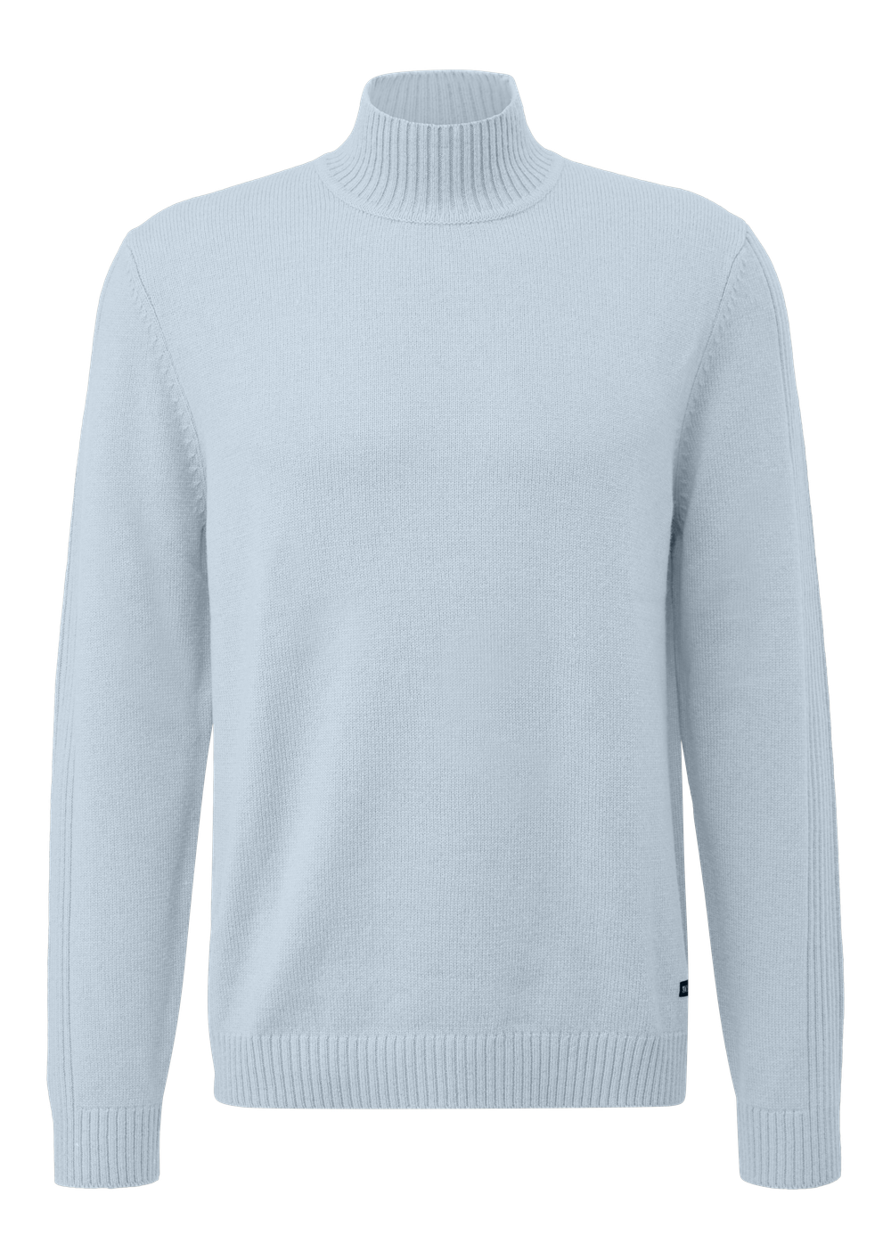 Вязаный свитер из смесовой шерсти с воротником-стойкой s.Oliver