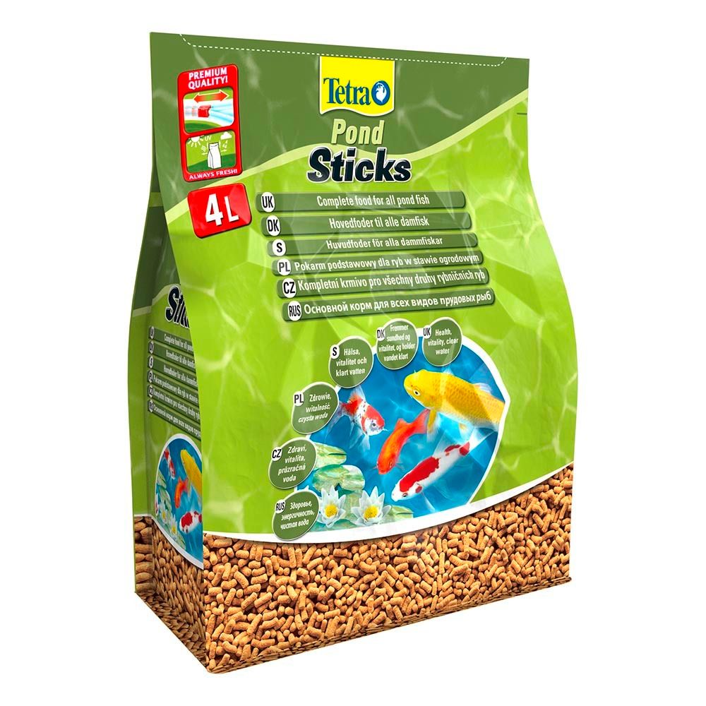 Tetra Pond Sticks 4 л - корм для прудовых рыб (палочки)