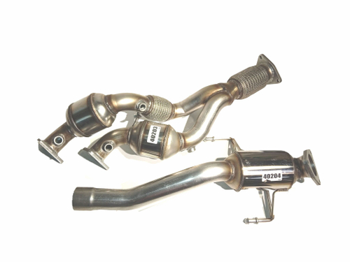 GP-40203-40204, Пламегаситель Porsche Cayenne I (2002-2010) 3,2л (220л.с.) (комплект 3шт.)