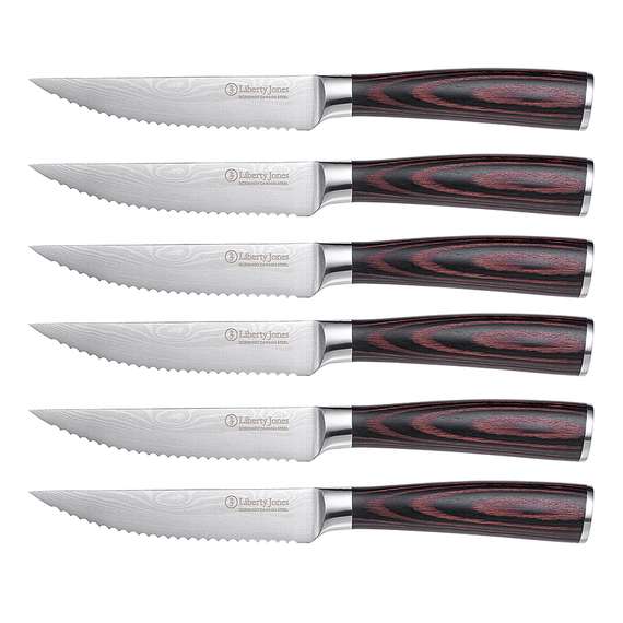 Набор ножей для стейка butcher, 11,5 см, 6 шт.