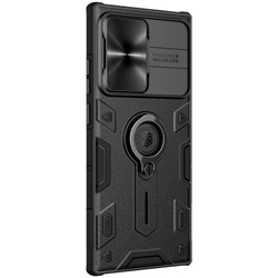 Противоударный чехол с кольцом и защитой камеры Nillkin CamShield Armor Case для Samsung Galaxy Note 20 Ultra