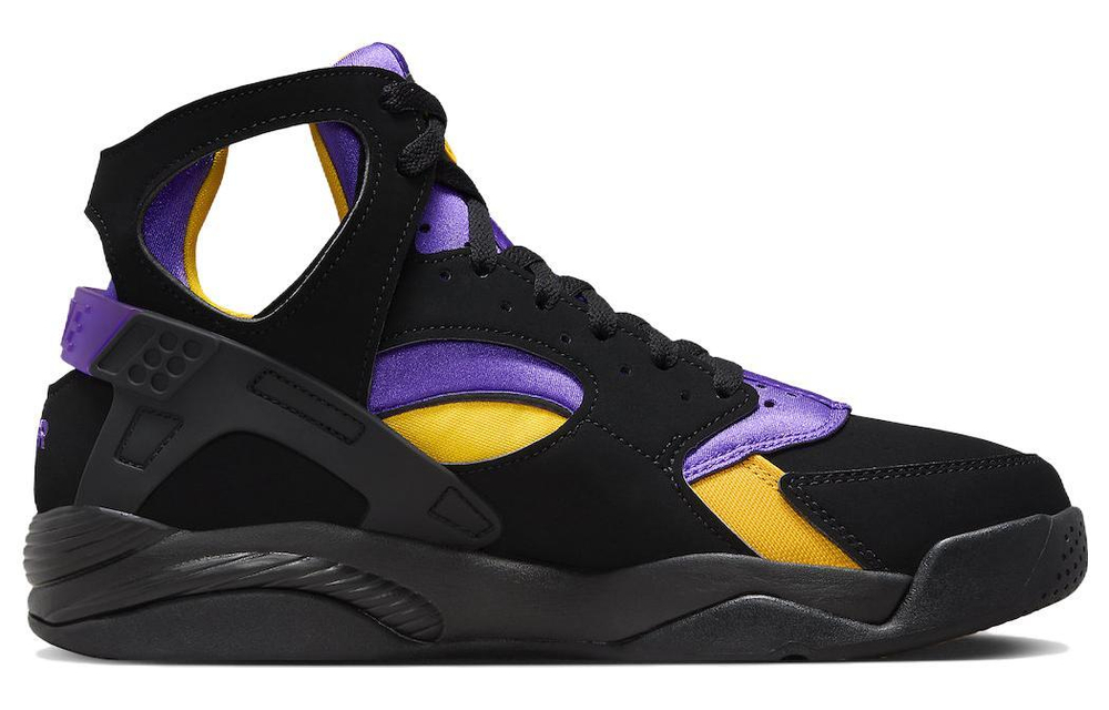 Кроссовки Nike Air Flight Huarache "Black And Varsity Purple"