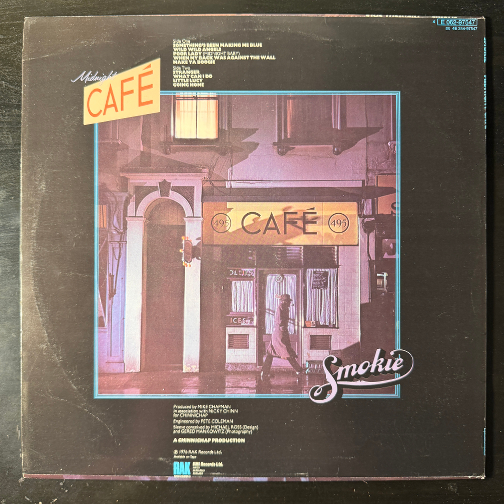 Smokie - Midnight Cafe (Швеция 1976г.)