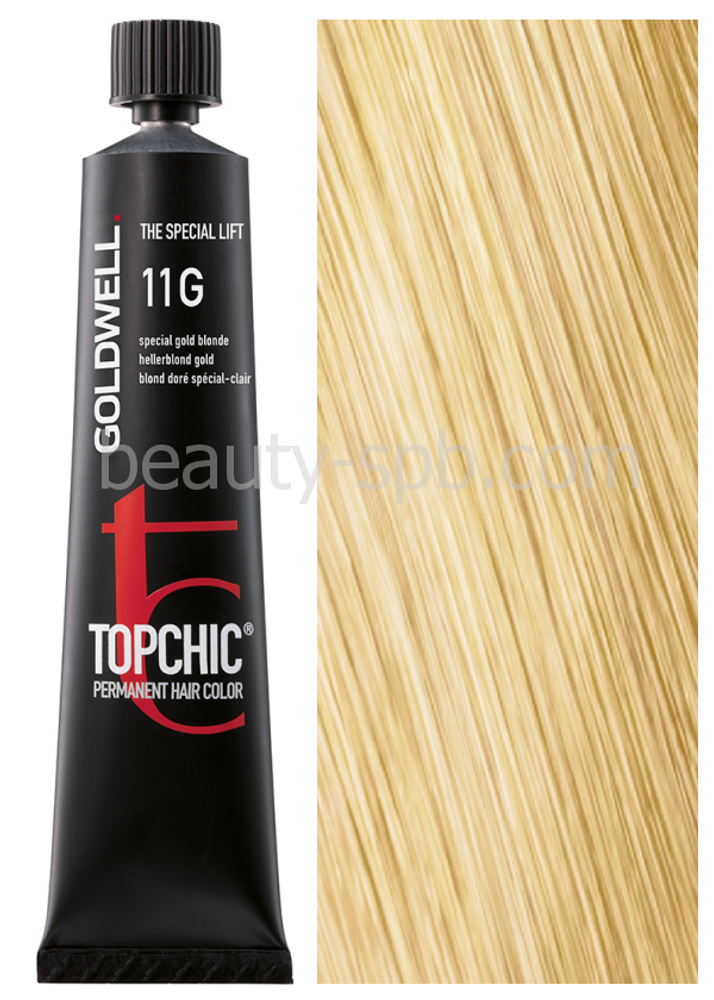 Goldwell Topchic 11G светлый золотистый блондин 60 мл