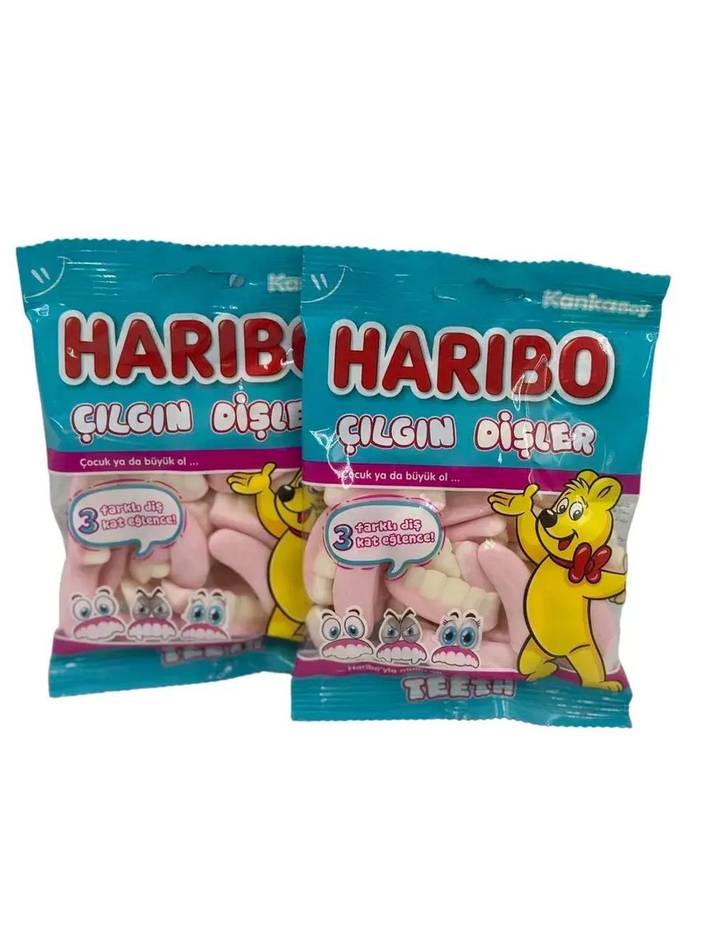 Мармелад жевательный Haribo , Безумные Зубы ( 2уп по 80гр.)