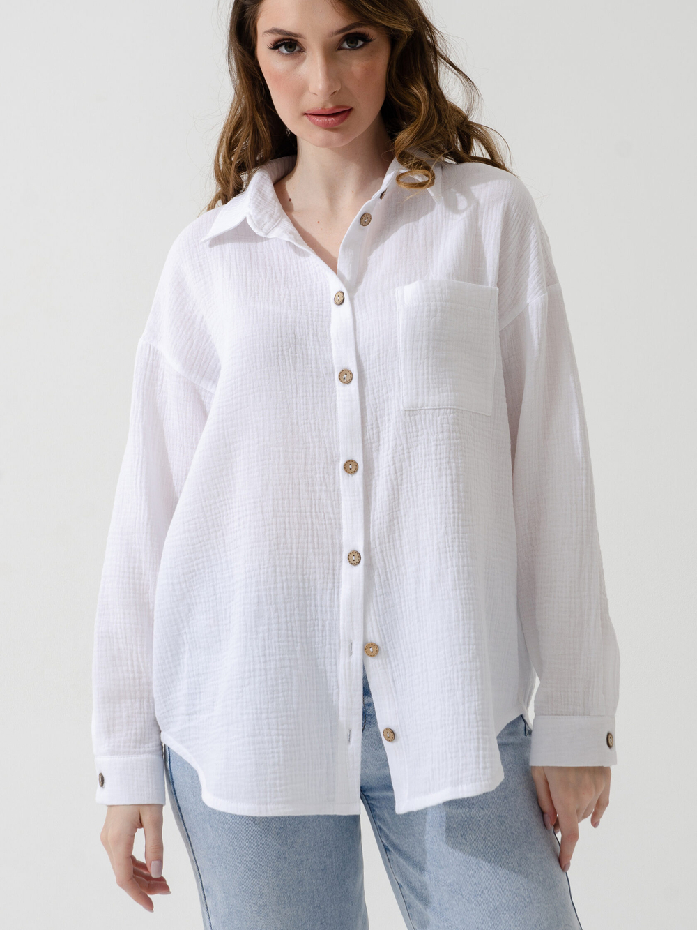 Рубашка женская "Муслин"