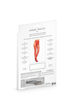 Колготки открытые сетка tights garter-belt morgane T1 (rouge/красные) (Цвет: красный)