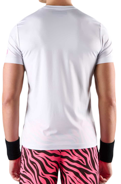 Мужская теннисная футболка Hydrogen Tiger Tech T-Shirt - белый