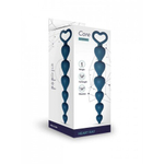 Анальная цепочка Heart Ray (кобальт)