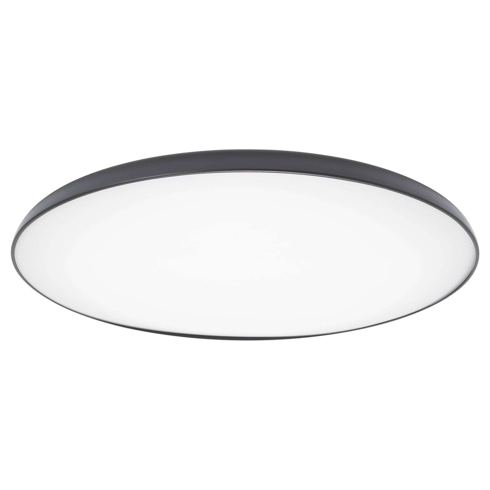 IKEA NYMÅNE  (ИКЕА НЙМÅНЕ)  -  Потолочный светодиодный светильник, антрацит, 45 см