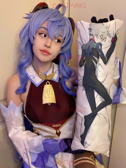 Мини дакимакура Каору Нагиса из Евангелион арт. M0278, 60х20 см