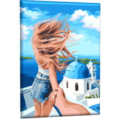 Картина рисование по номерам 40*50 см «Следуй за мной» GLA15