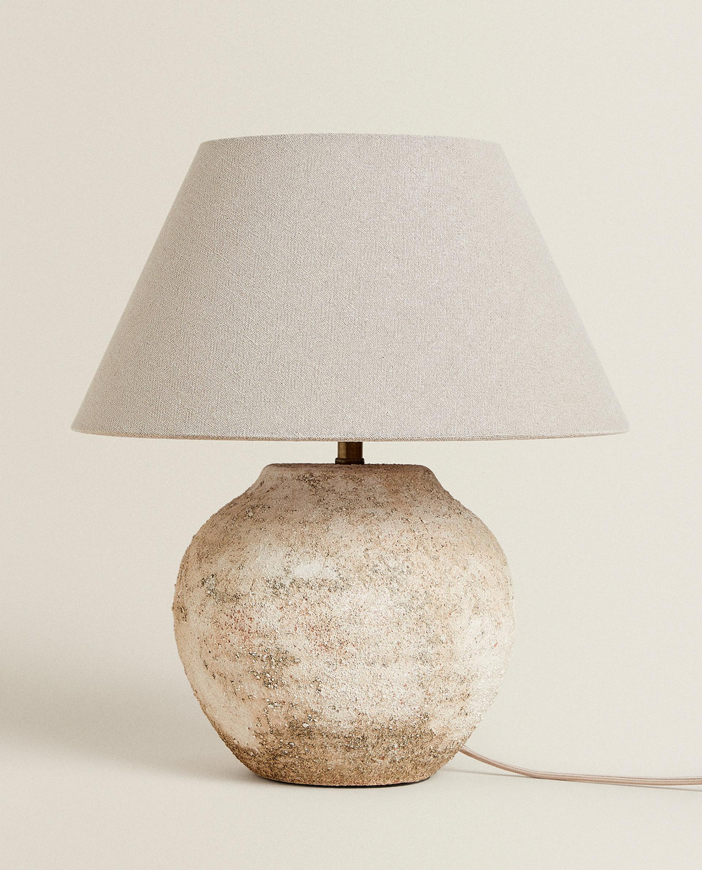 Zara Home Настольная лампа, цвет терракотовый, 39.2 см