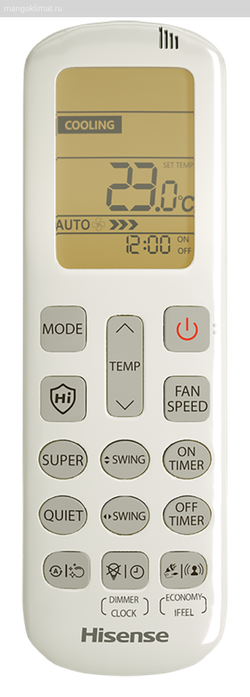 Классическая сплит-система Hisense серии ERA Classic A Wi-Fi AS-18HW4RMSKC00 (комплект)