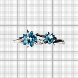 "Хейлантес" браслет в серебряном покрытии из коллекции "Эдельвейс" от Jenavi