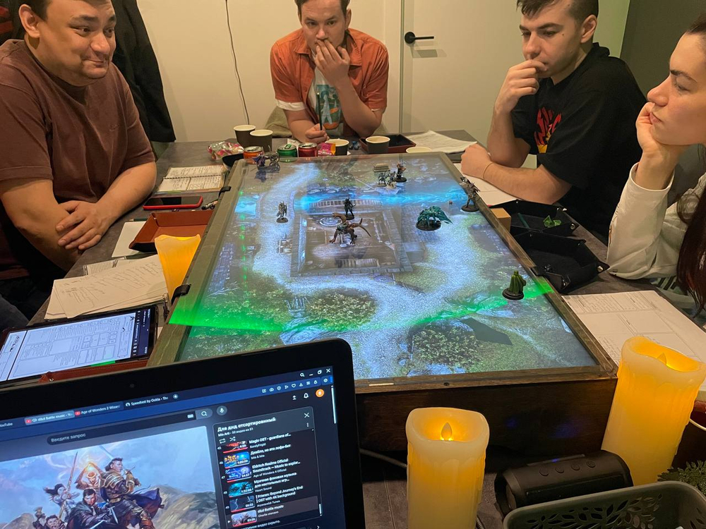 Интерактивный / Медиа стол для ТВ.