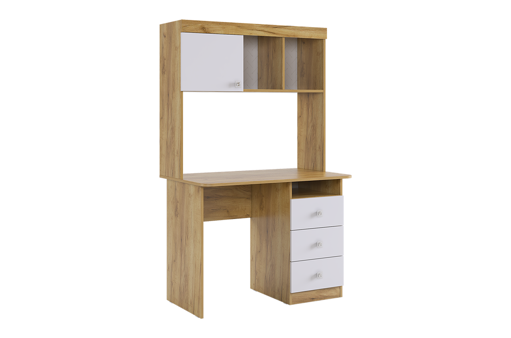 Набор детской мебели Форсаж К2 (дуб крафт золотой/белый)