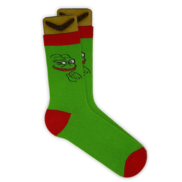 Носки длинные "Лягушонок Пепе"