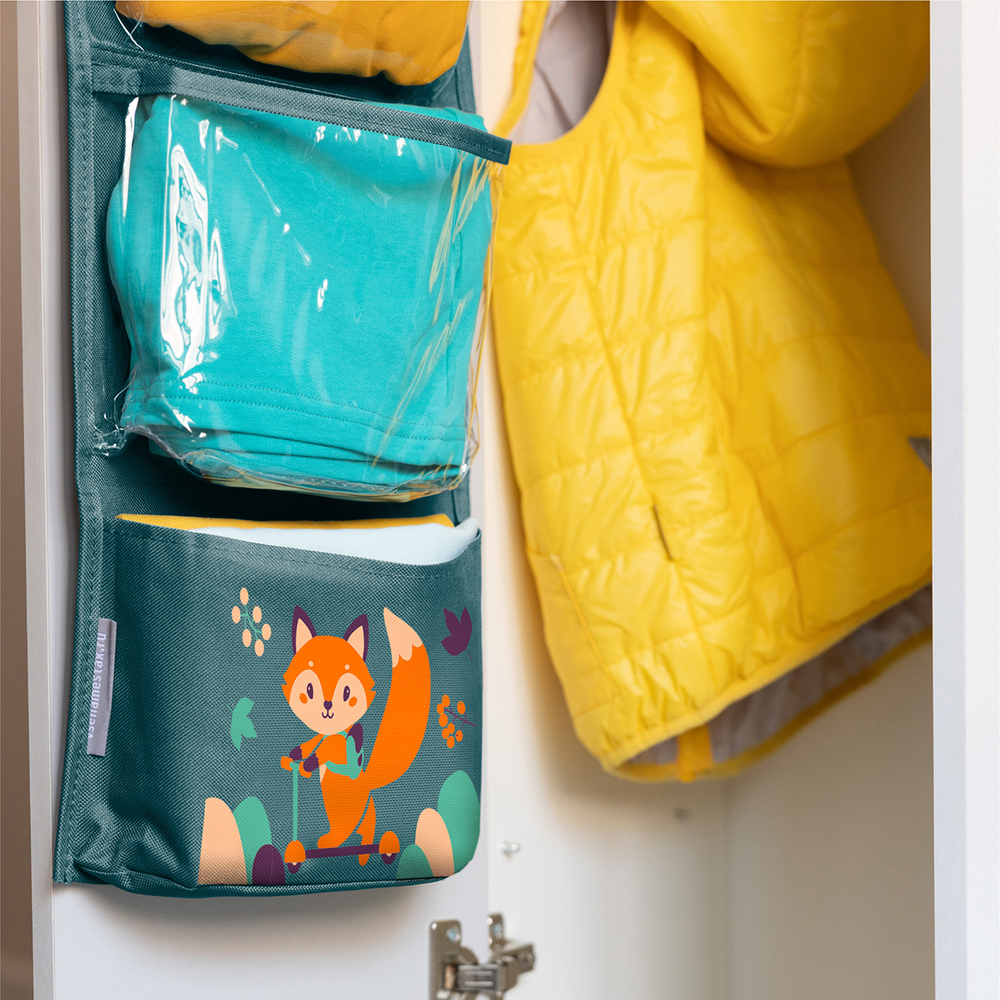 Кармашки в садик 83х24 Лисенок