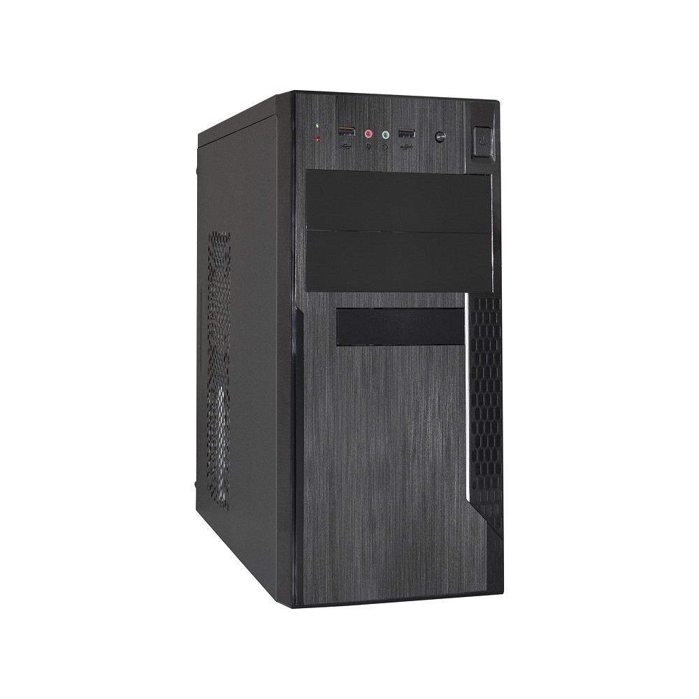 Exegate EX283240RUS Корпус Minitower ExeGate MA-373X Black, mATX &lt;без БП&gt; 2*USB, Audio