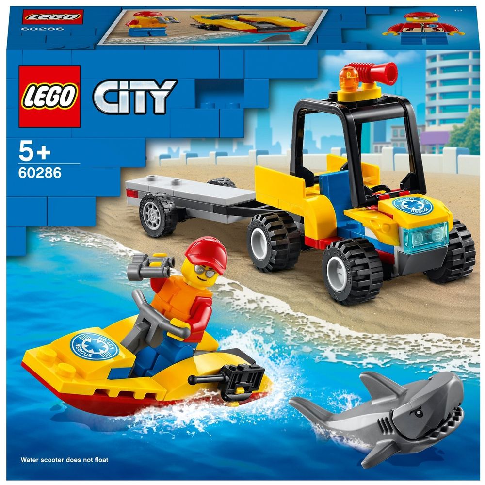 Конструктор LEGO City 60286 Пляжный спасательный вездеход