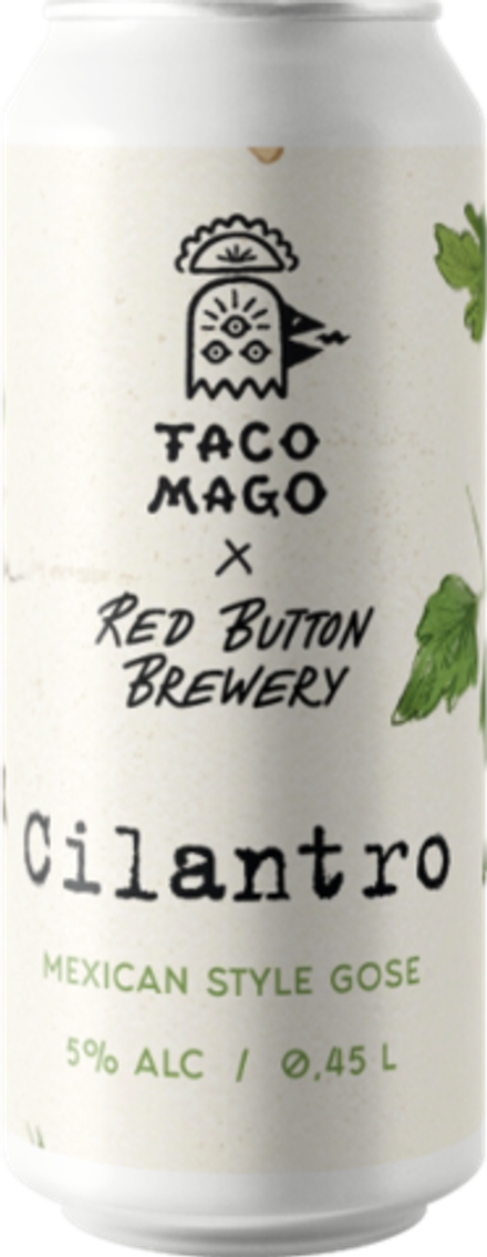 Пиво Рэд Баттон Силантро / Red Button Cilantro 0.45 - банка