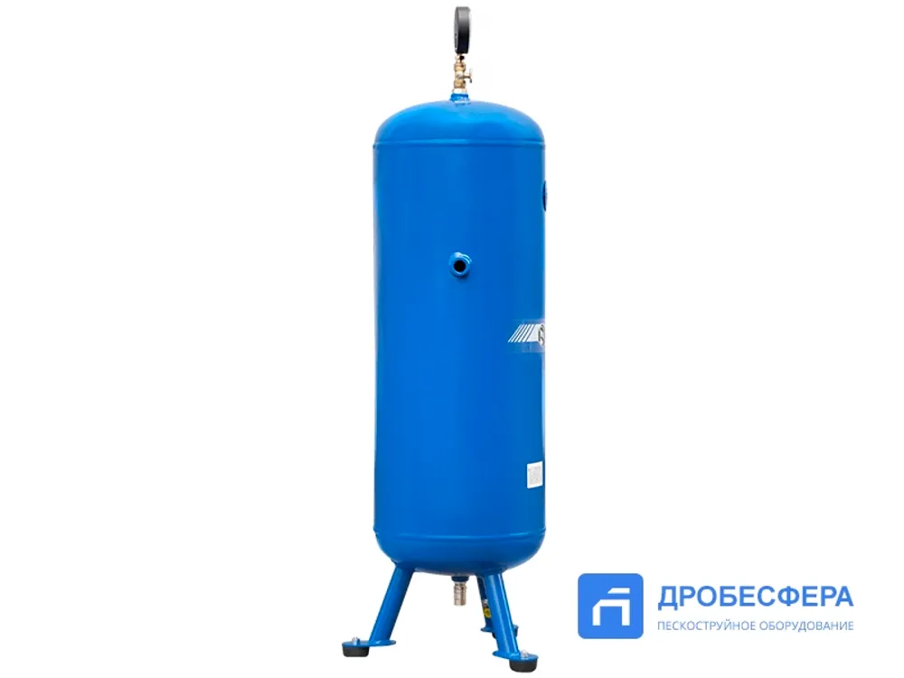 Ресивер РВ100.11.02 с арматурой вертикальный