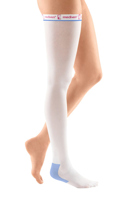 914-1 - Чулки медицинские компрессионные (госпитальные антиэмболические) mediven thrombexin 18, 18 мм рт. ст., резинка на силиконовой основе, универсальная длина, закрытый носок, для размеров стопы по 46 р-р