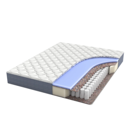 Матрас BuySleep, 18 см, средняя жесткость, независимые пружины