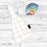 Шапочка Mjölk Клетка, уценка