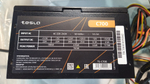 УЦЕНКА_Блок питания ATX TESLA C700, 700W, 80+, Bulk, 1x4+4pin, 2x6+2PIN, 4xSATA, 2xMOLEX (RMA_TS-C700) {следы монтажа; запыленность; царапины}