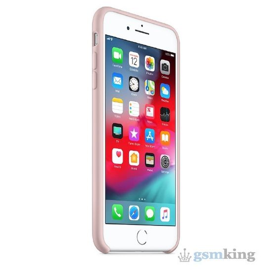 Silicone Case iPhone 8/7 Plus Pink Sand (Розовый-песок)