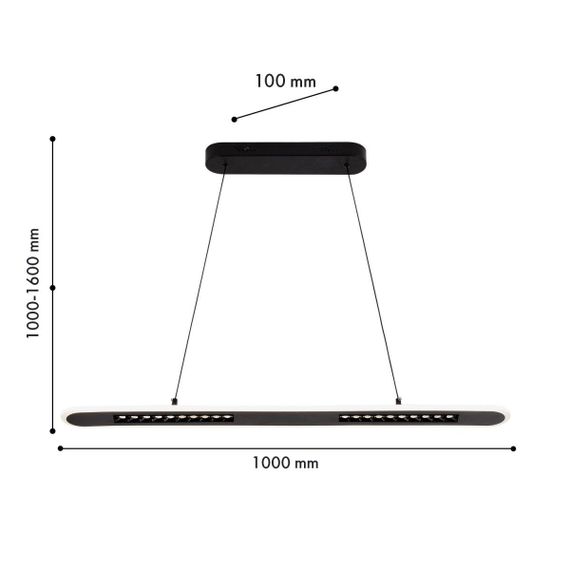 Подвесной светодиодный светильник F-Promo Strimler 4473-2P
