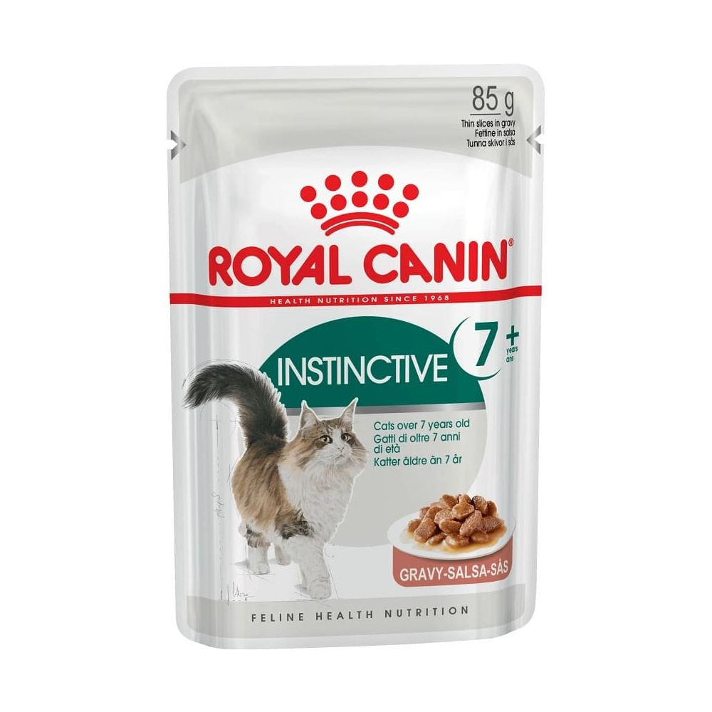 Royal canin 85г. пауч Инстинктив +7 для пожилых кошек старше 7 лет Royal canin 85г. пауч Инстинктив +7 для пожилых кошек старше 7 лет