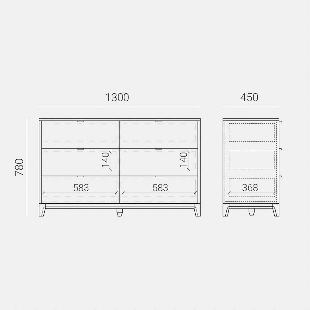 Комод Case CS042