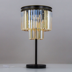 Citilux Мартин CL332862 Настольная лампа хрустальная Шампань