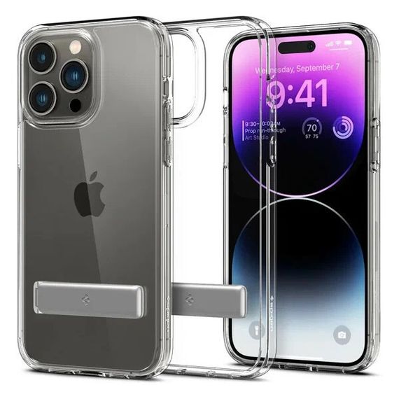 Чехол Spigen Ultra Hybrid S Case для iPhone 14 Pro (ACS04973) Crystal Clear