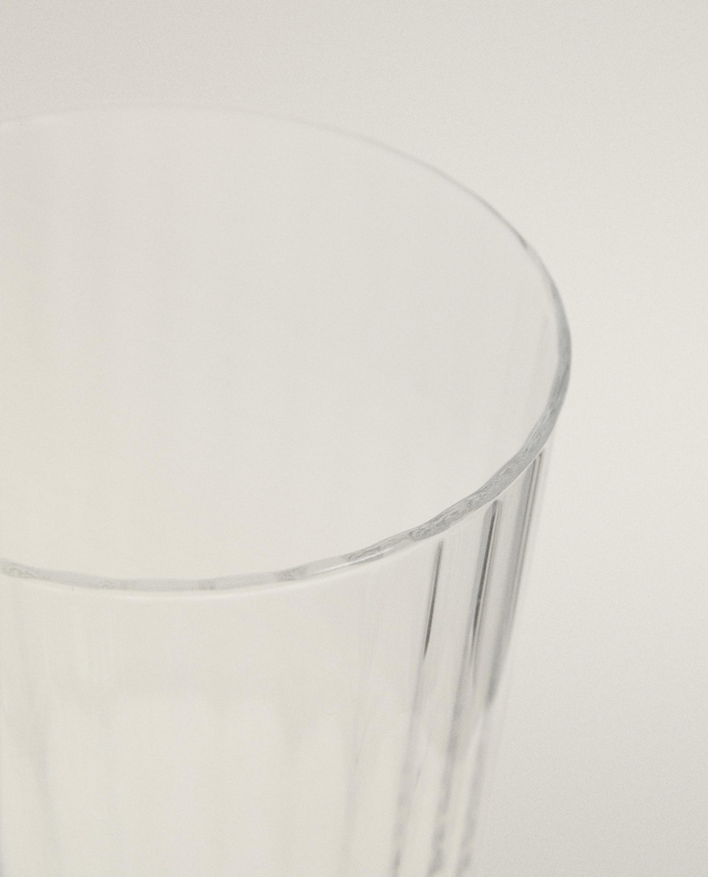 Zara Home стакан из стекла, цвет прозрачный, 9 см · 9226/401