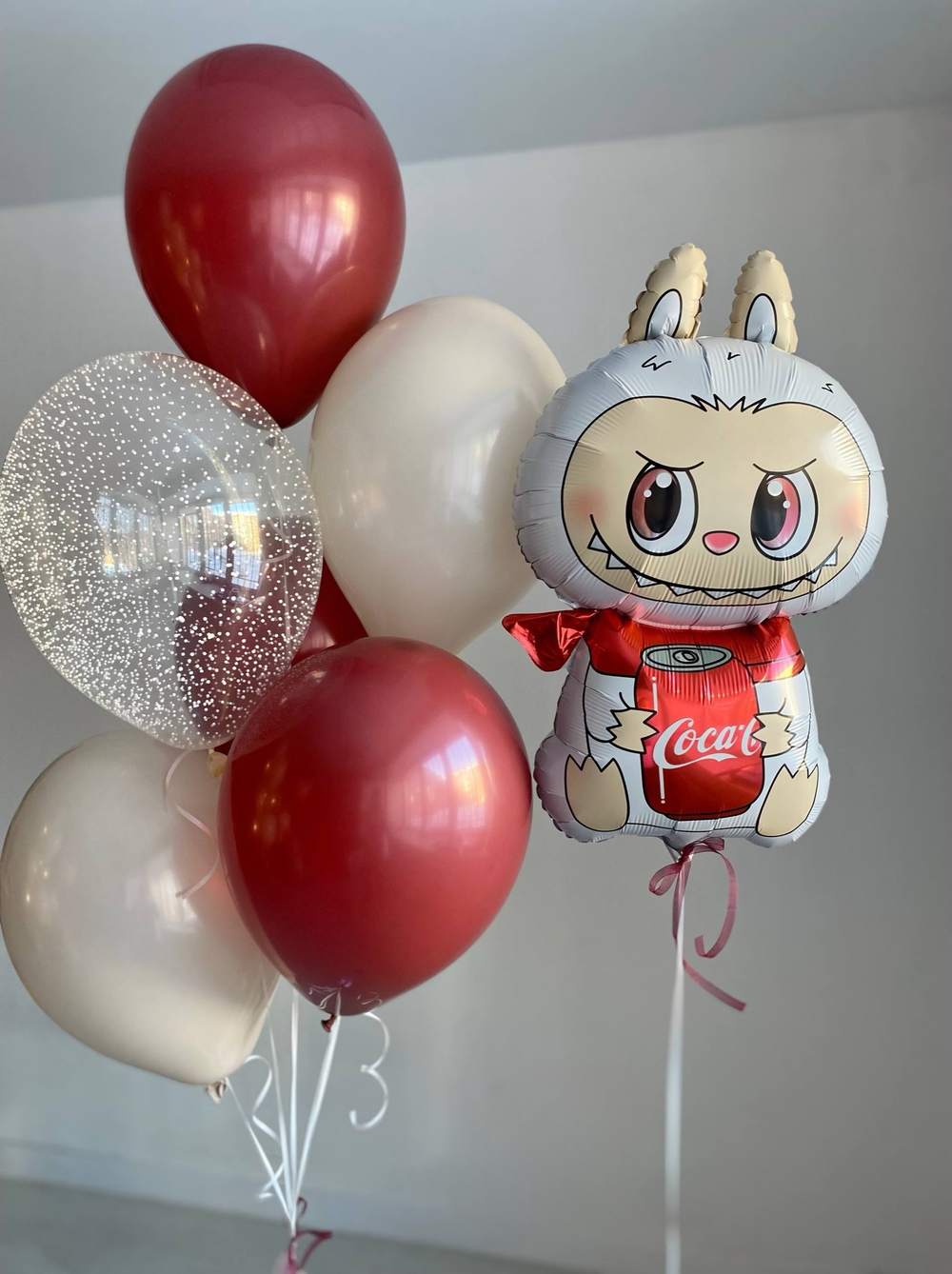 Воздушные шары Лабубу Coca Cola Кока Кола №4200