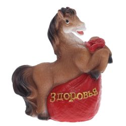 GAEM Копилка "Лошадь", L8 W4,5 H9 см, 4в.