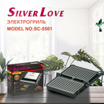 Гриль электрический 1000Вт, SC-5501