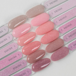 Rubber Base SAKURA №1 (8ml), IVA NAILS