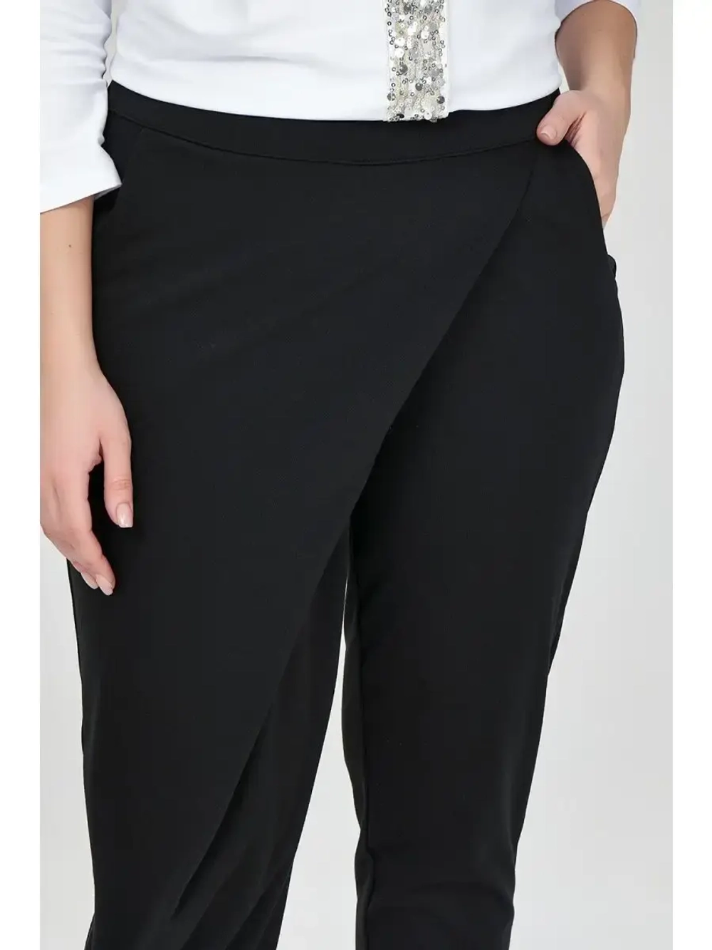 Брюки черные