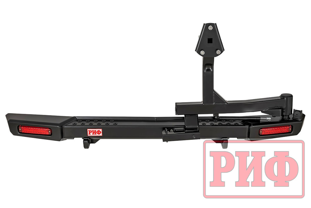 Бампер силовой задний УАЗ Буханка с фонарями, калиткой, возможностью установки фаркопа, стандарт РИФ