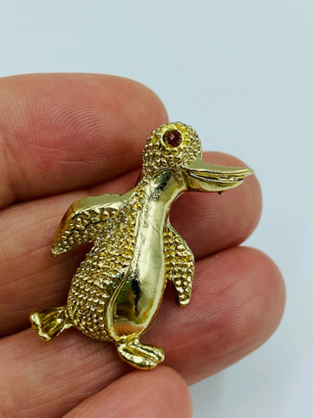 Брошь мини пингвин