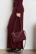 BAD GIRL LARGE BAG BORDO