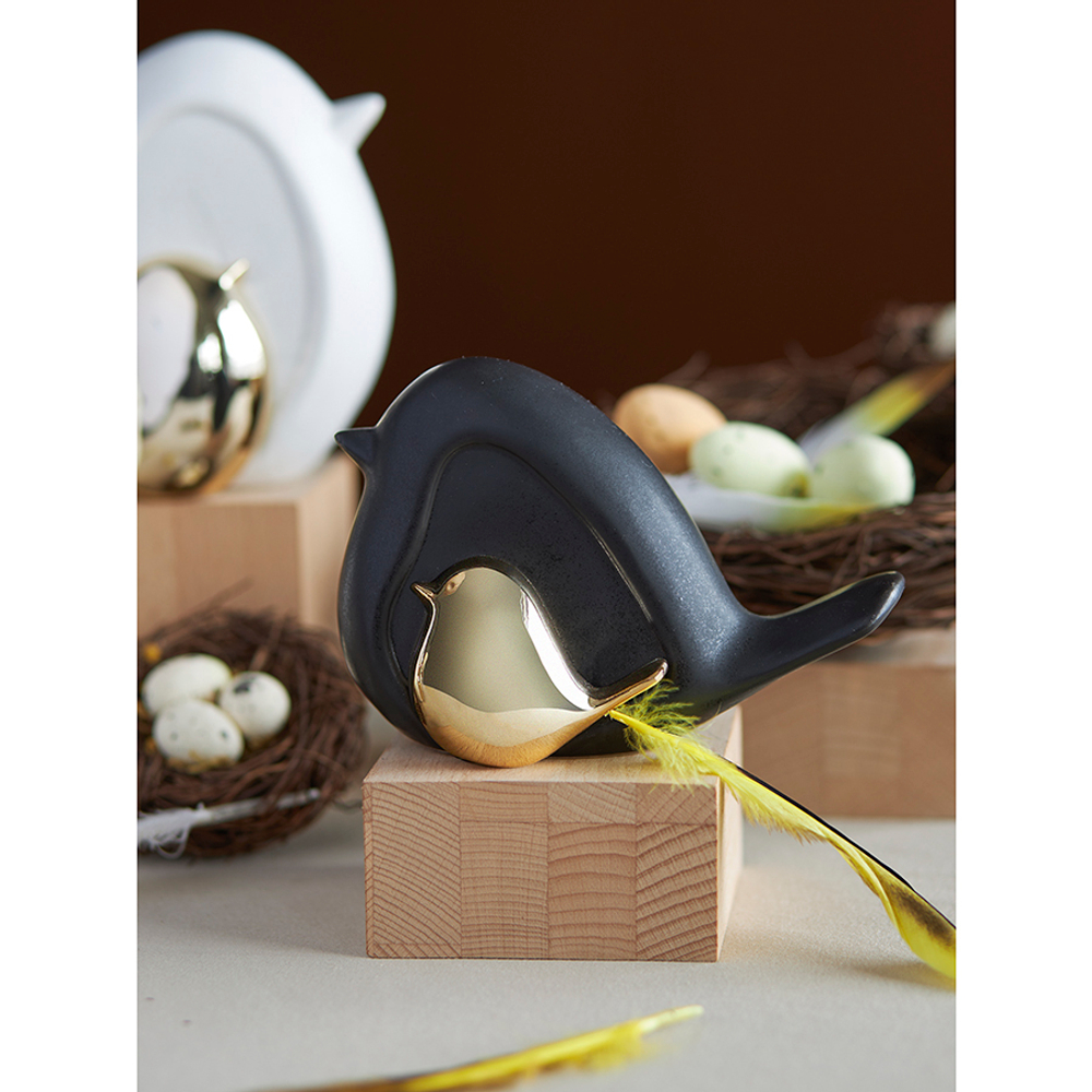 Декор 14.5х6x10см Tkano Black Birdie Essential