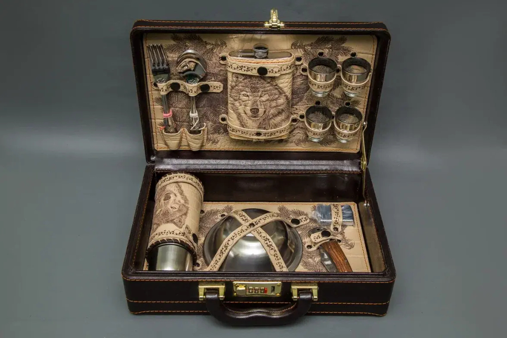 Подарочный набор для пикника «Волчья стая»