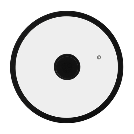 SATOSHI Крышка стекло/силикон с ручкой, 26см