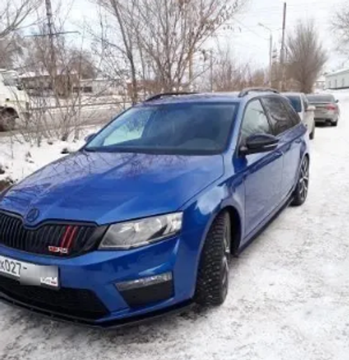 Сплиттеры порогов Skoda Octavia A7